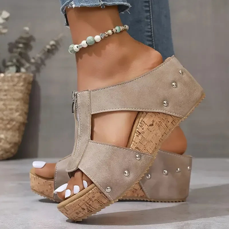 Luisa | Sandalias ortopédicas con cuña