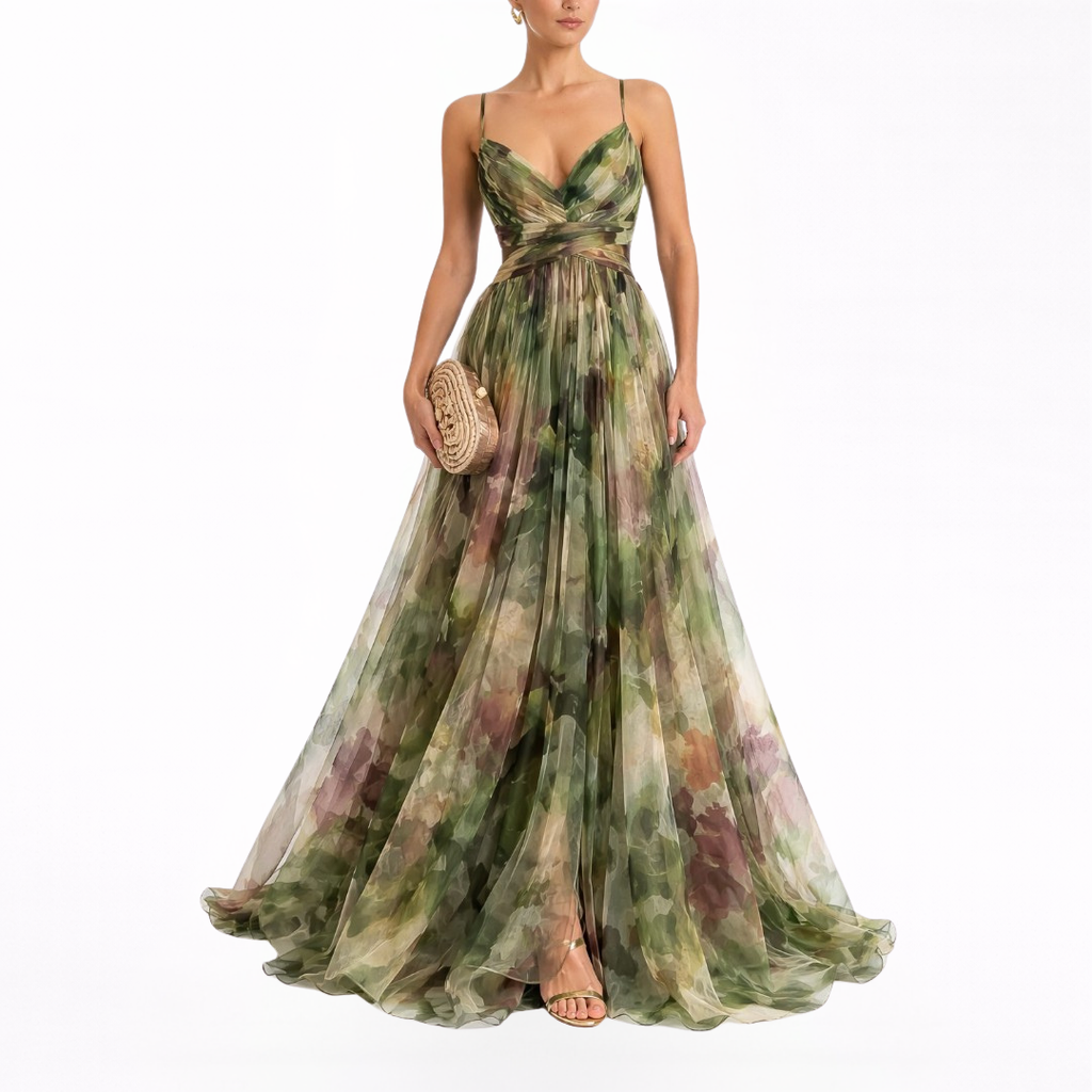 Giselle | Vestido maxi floral