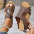 Luisa | Sandalias ortopédicas con cuña